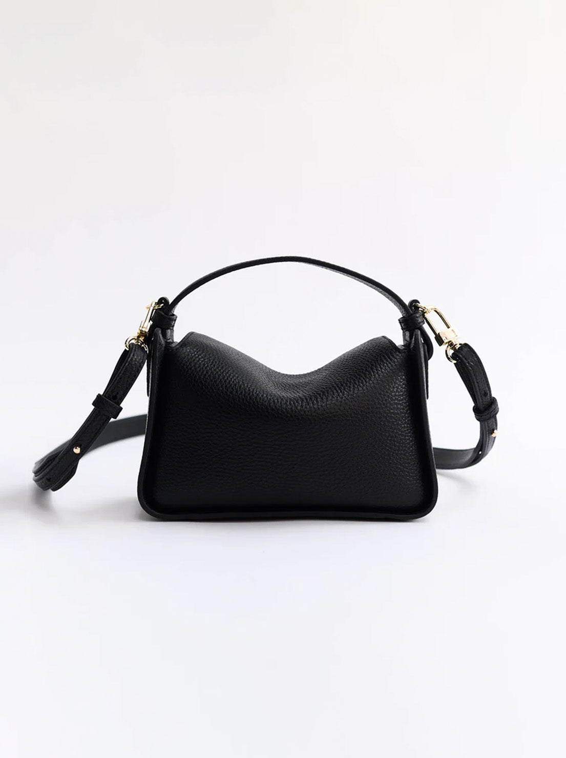 The Horse - Mini Clementine Bag - Black with Gold