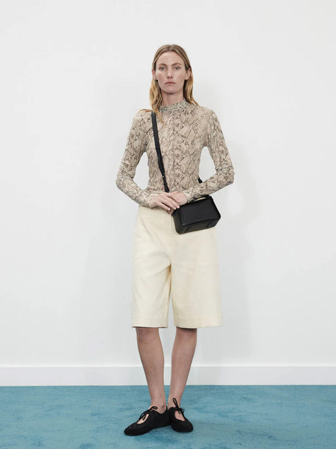 The Horse - Mini Clementine Bag - Black with Gold