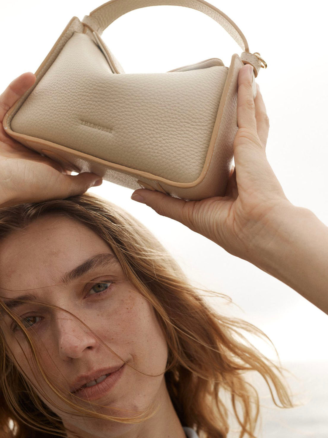 The Horse - Mini Clementine Bag - Oat with Gold