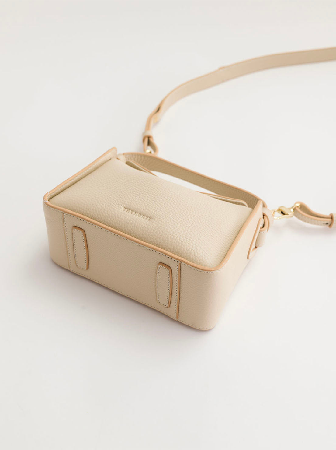 The Horse - Mini Clementine Bag - Oat with Gold