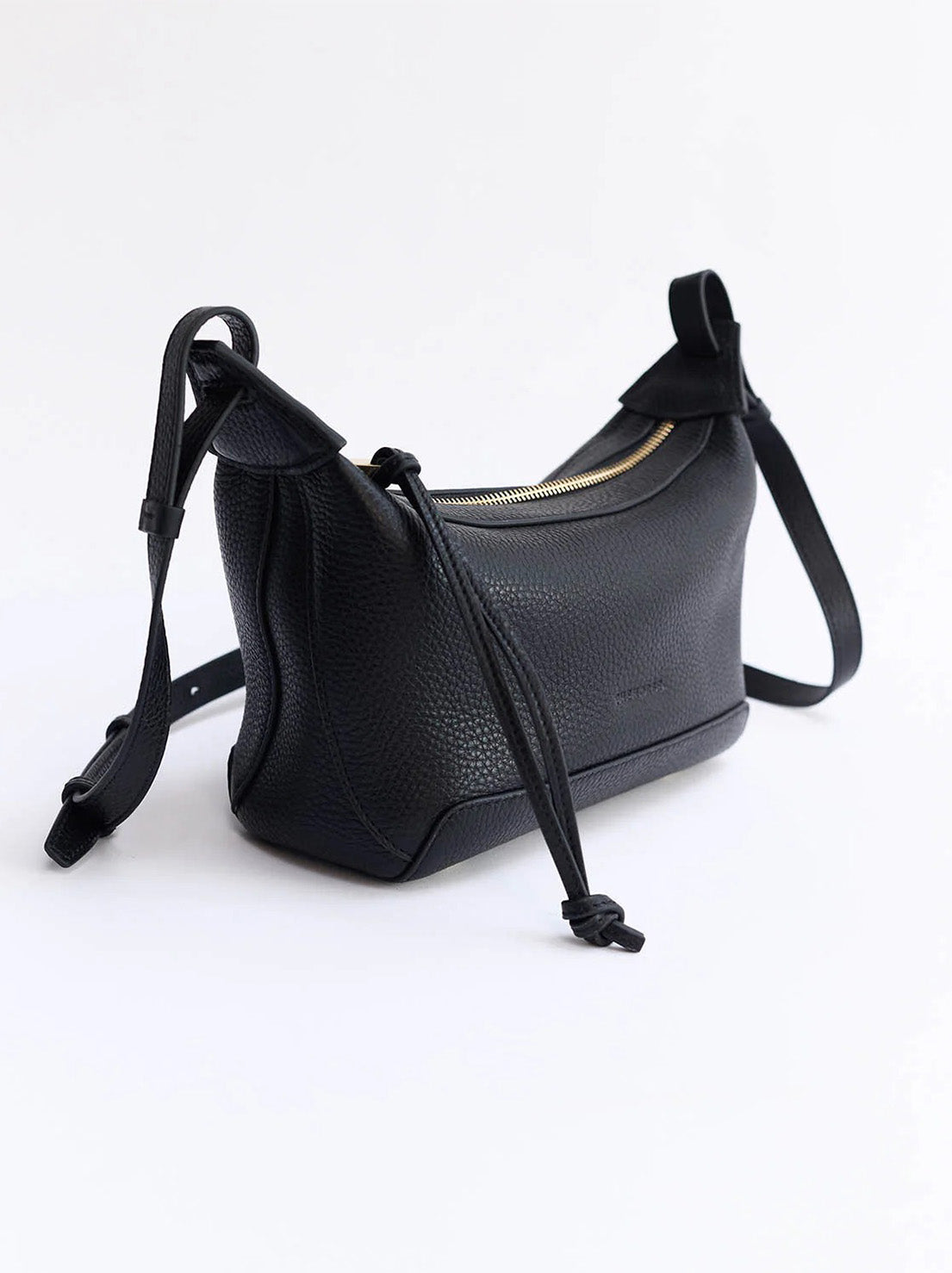 The Horse - Mini Lou Bag - Black with Gold