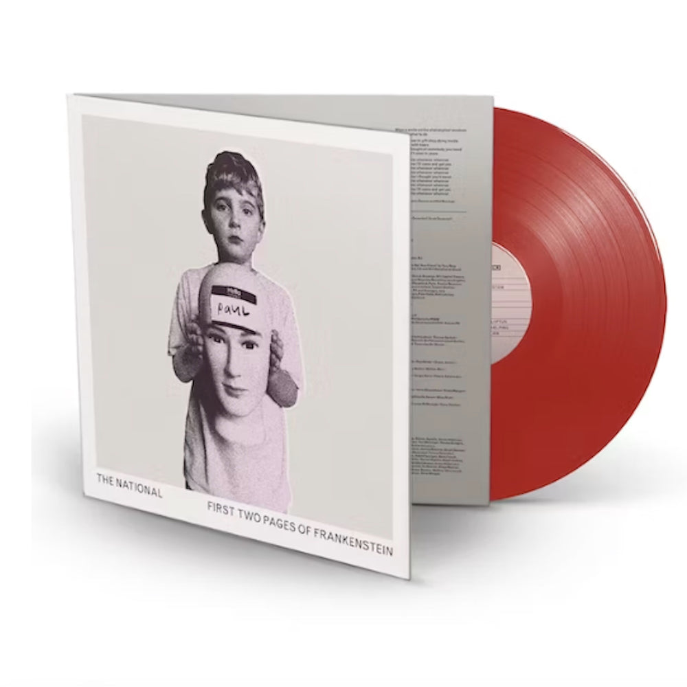 The National - First Two Pages of Frankenstein. LP [Limited Edition Red Vinyl]