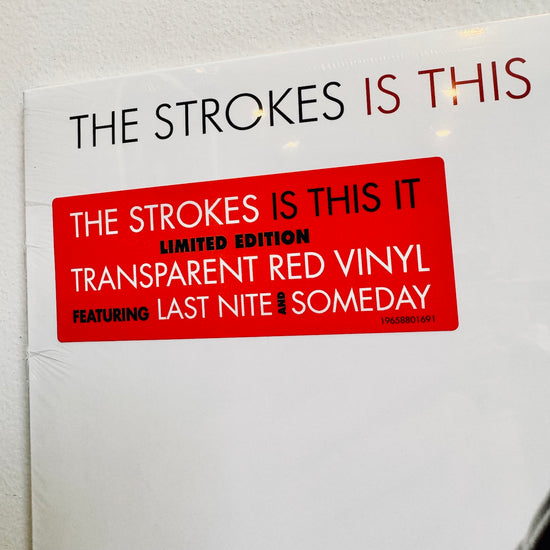 The Strokes - Is This It. LP [2024 Reissue / Ltd. Ed. Transparent Red Vinyl]