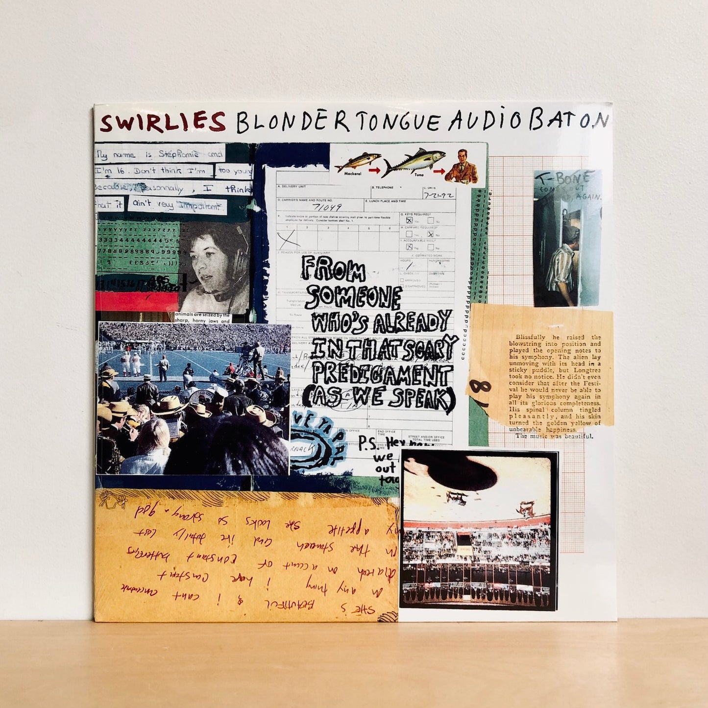 The Swirlies - Blonder Tongue Audio Baton. LP [USA IMPORT]