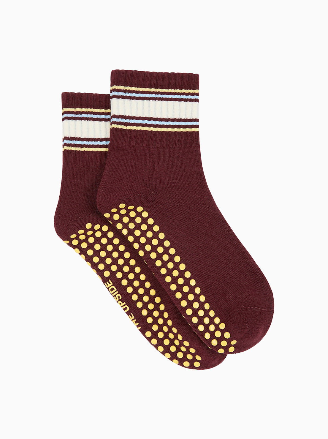 The Upside - Adesa Grip Sock - Merlot