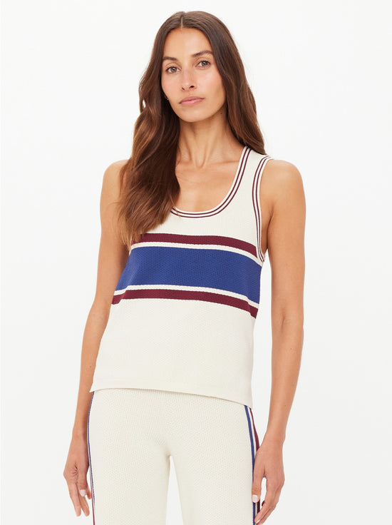 The Upside - Adesa Vilde Knit Tank Top - Creme