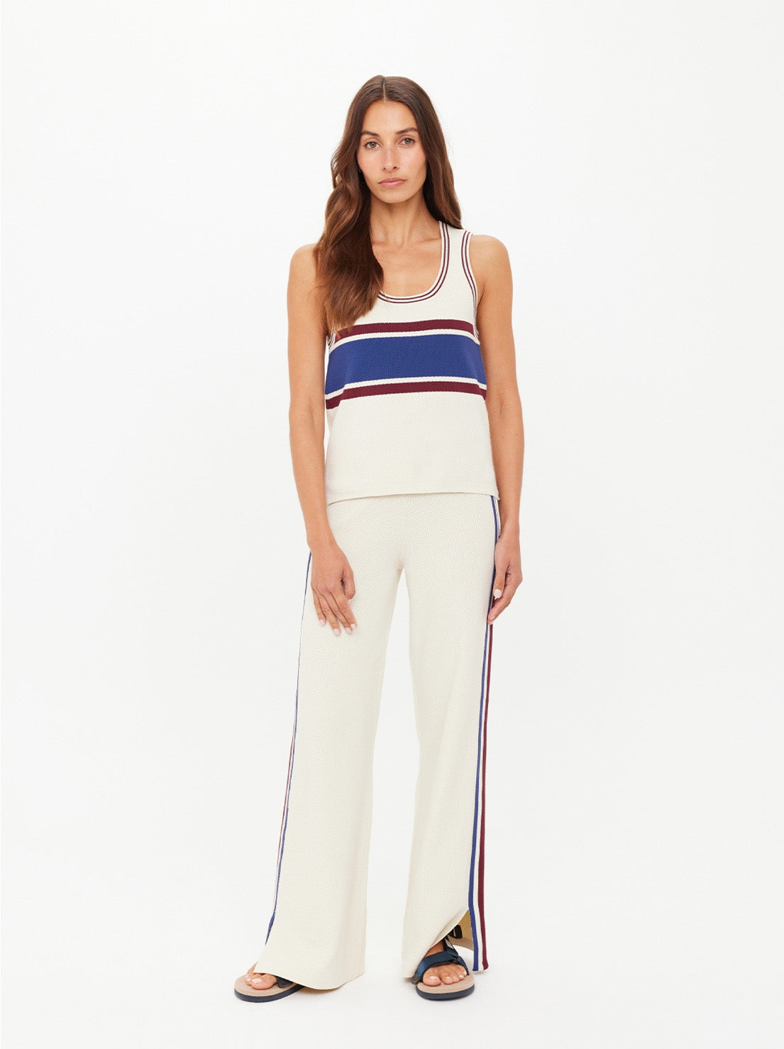 The Upside - Adesa Vilde Knit Tank Top - Creme