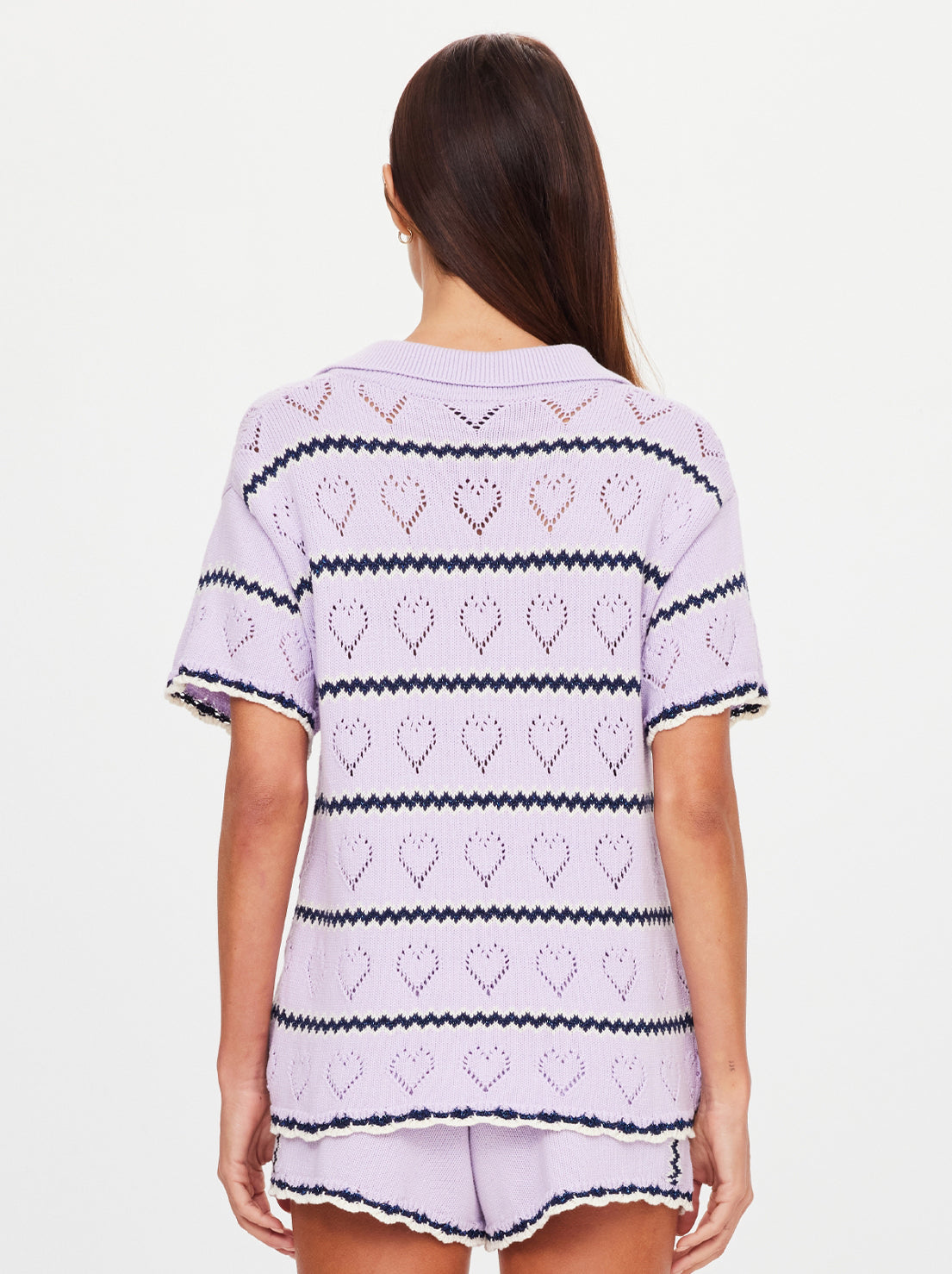 The Upside - Amara Amayah Knit Shirt - Lilac