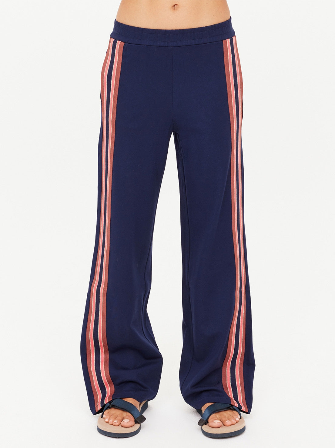 The Upside - Ananda Wide Leg Cody Pant - Navy