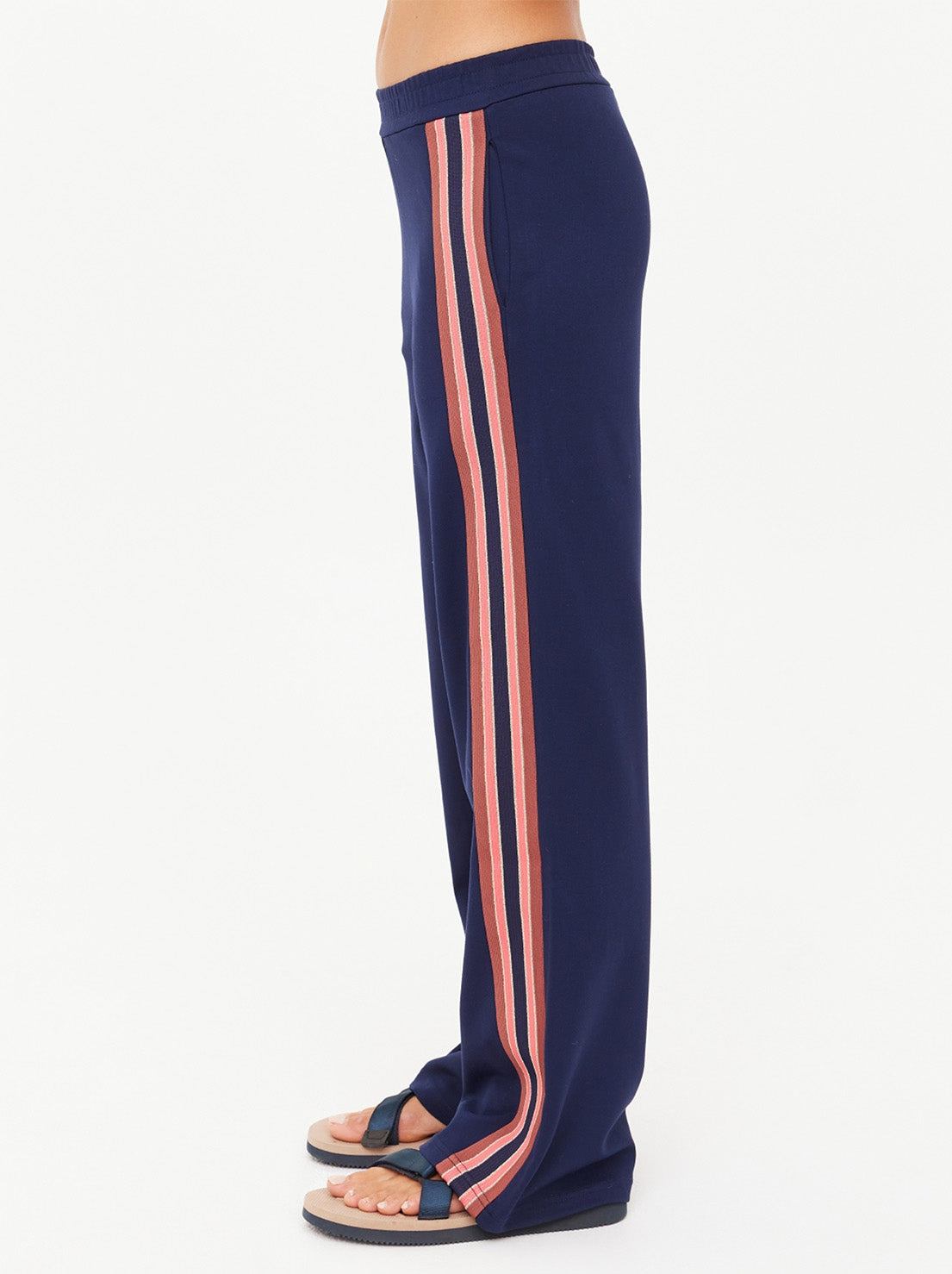 The Upside - Ananda Wide Leg Cody Pant - Navy