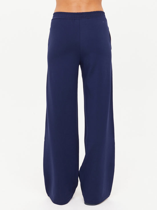 The Upside - Ananda Wide Leg Cody Pant - Navy