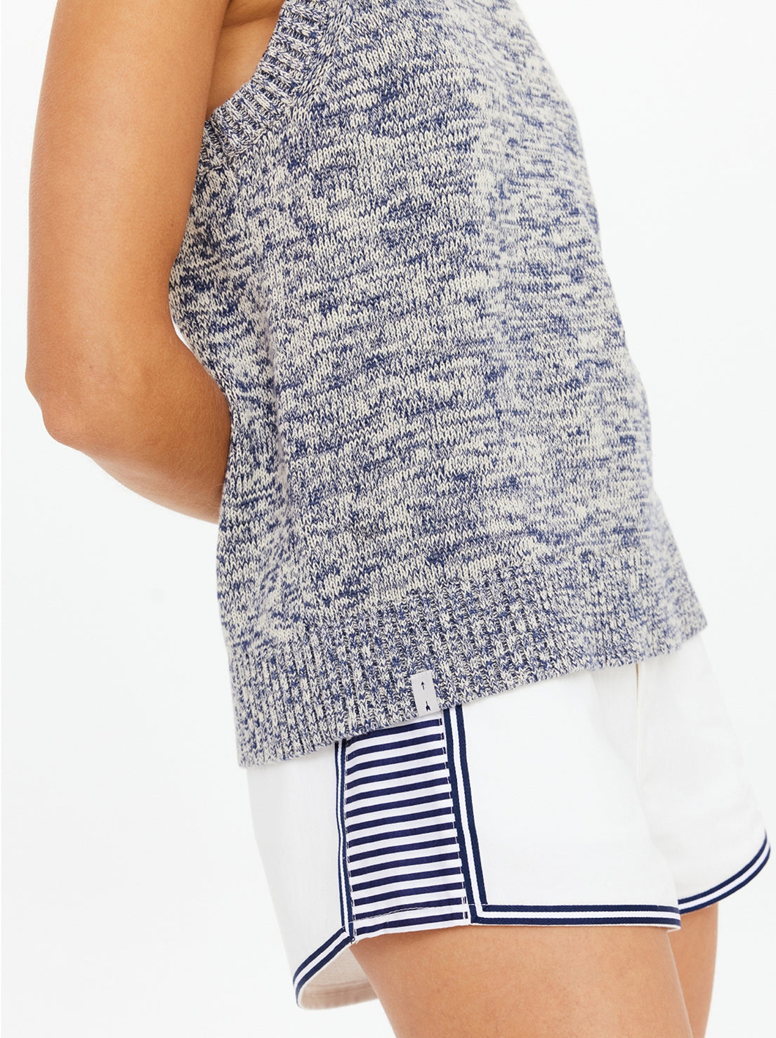 The Upside - Armada Koby Knit Tank Top - Blue Marle