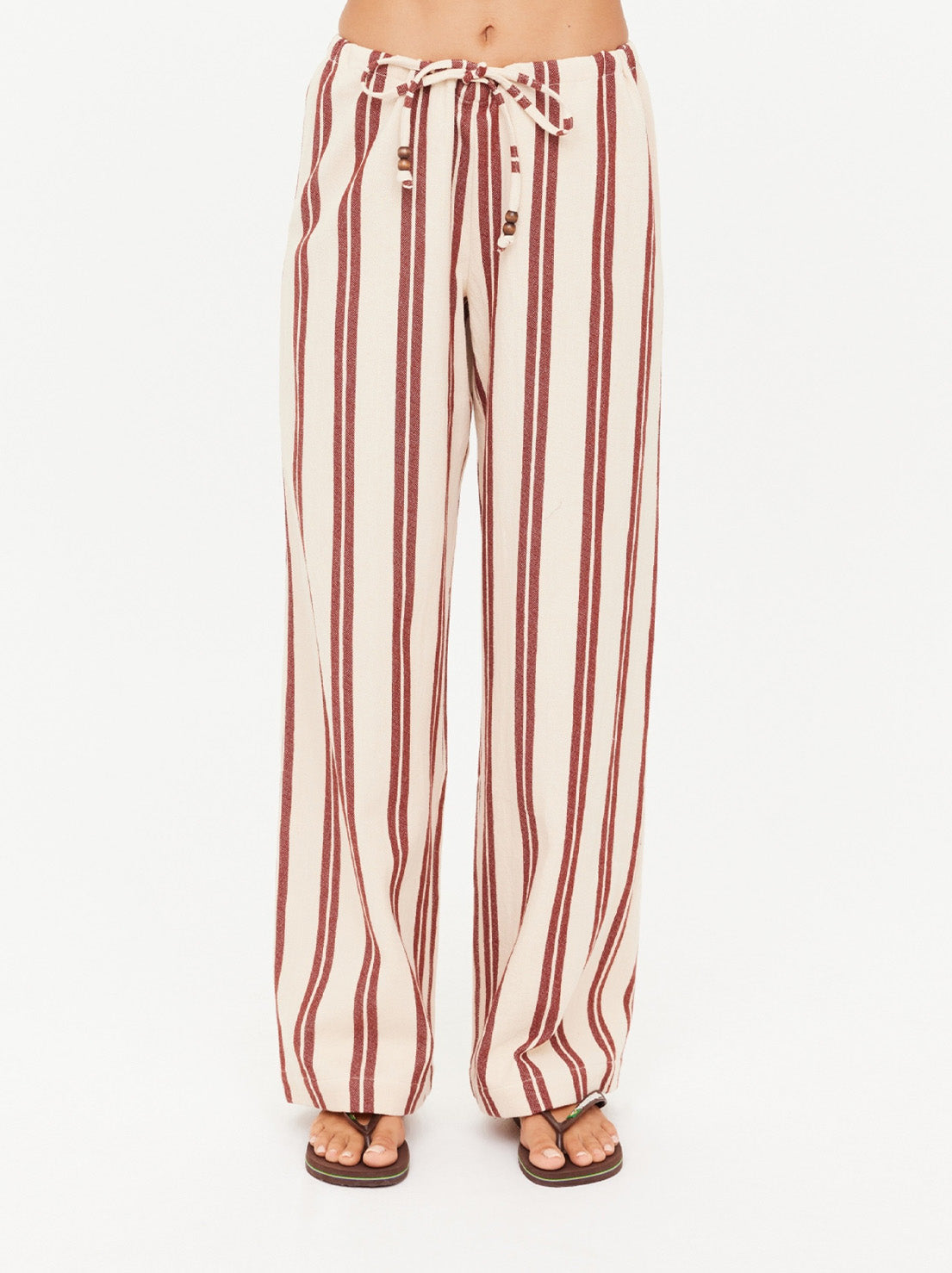 The Upside - Baja Charlie Drawstring Pant - Stripe