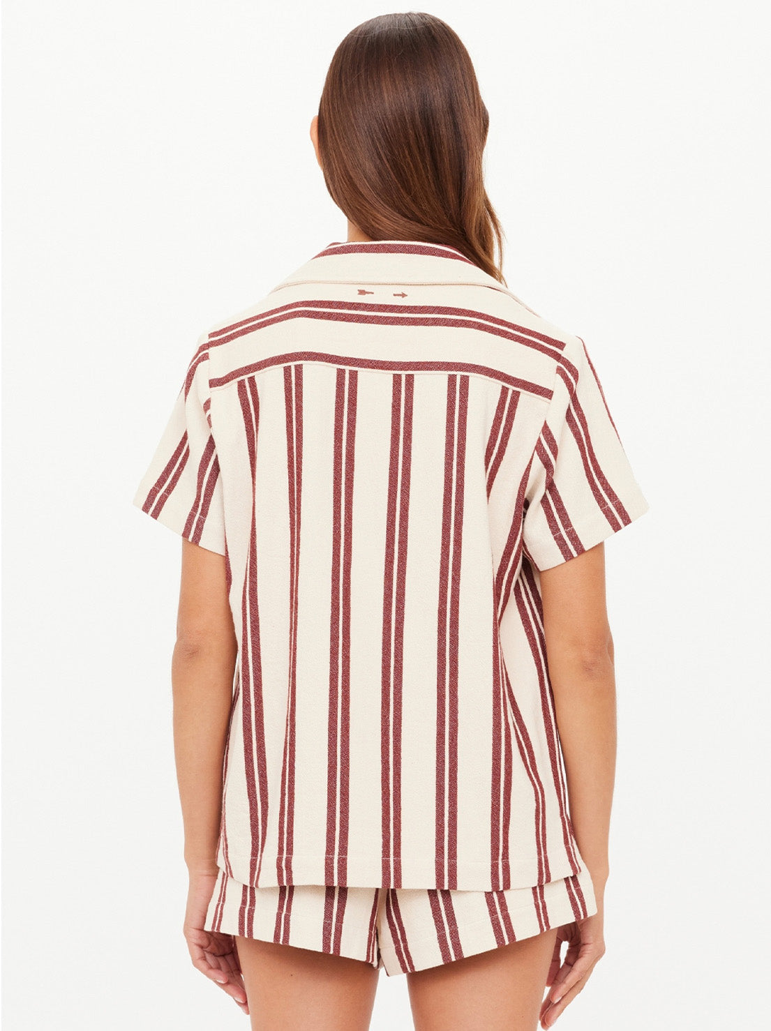 The Upside - Baja Katia Collared Shirt - Stripe