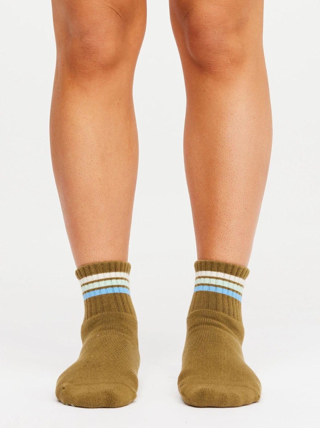 The Upside - Brasilia Grip Sock - Olive