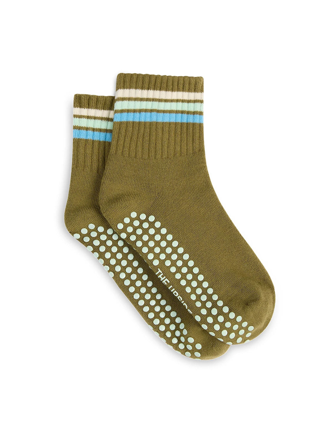 The Upside - Brasilia Grip Sock - Olive