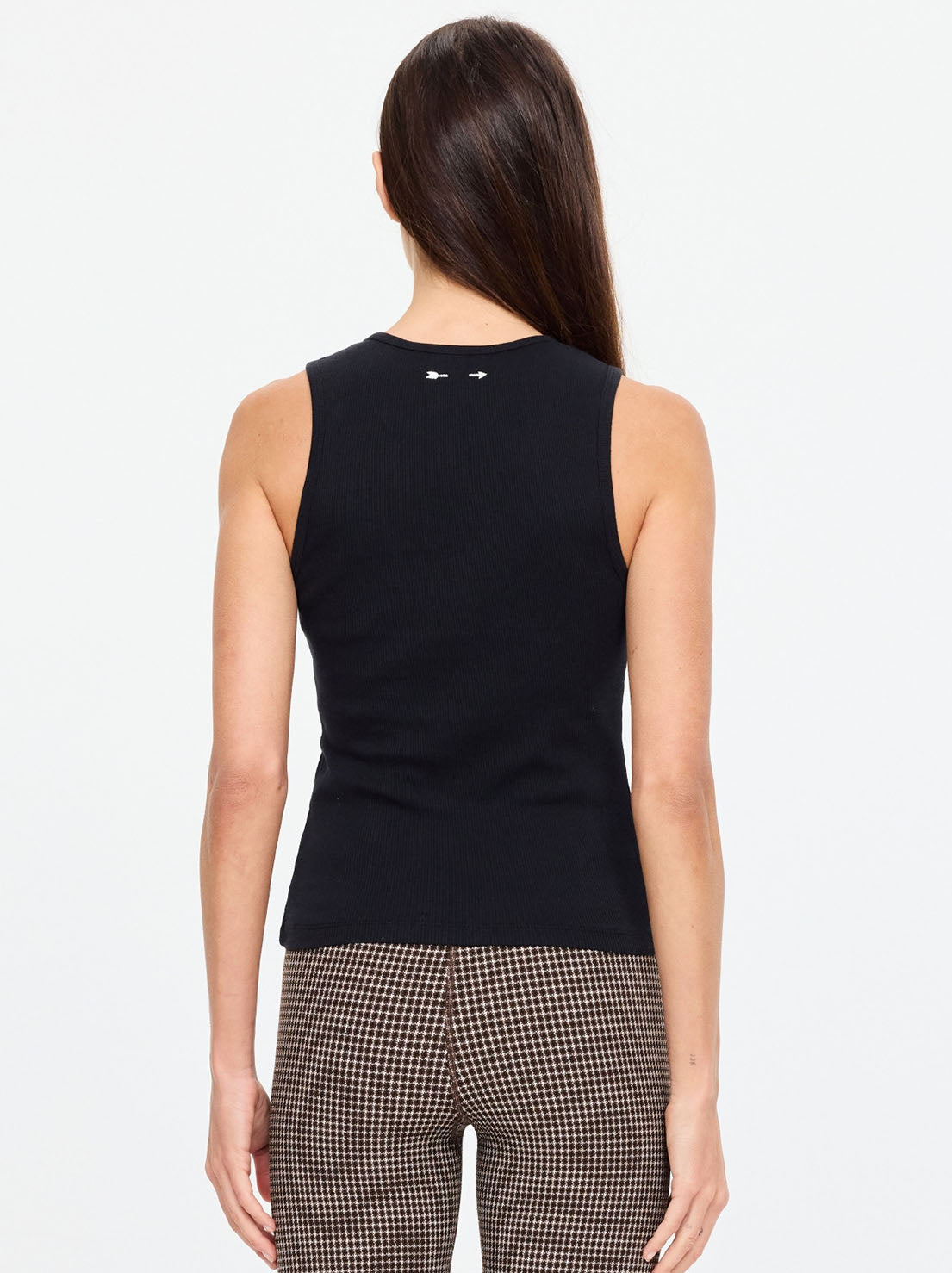 The Upside - Charli Button Tank Top - Black