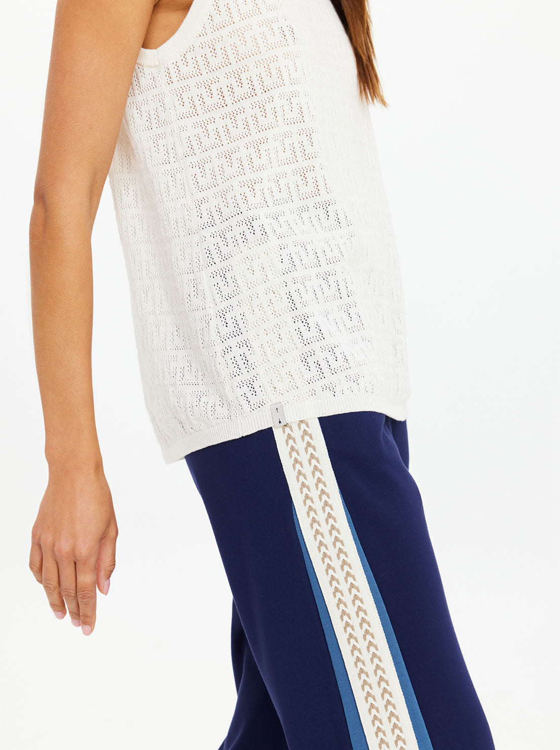 The Upside - Chennai Knitted Tara Tank - Cream