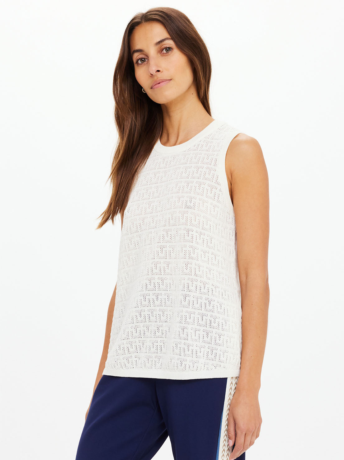 The Upside - Chennai Knitted Tara Tank - Cream