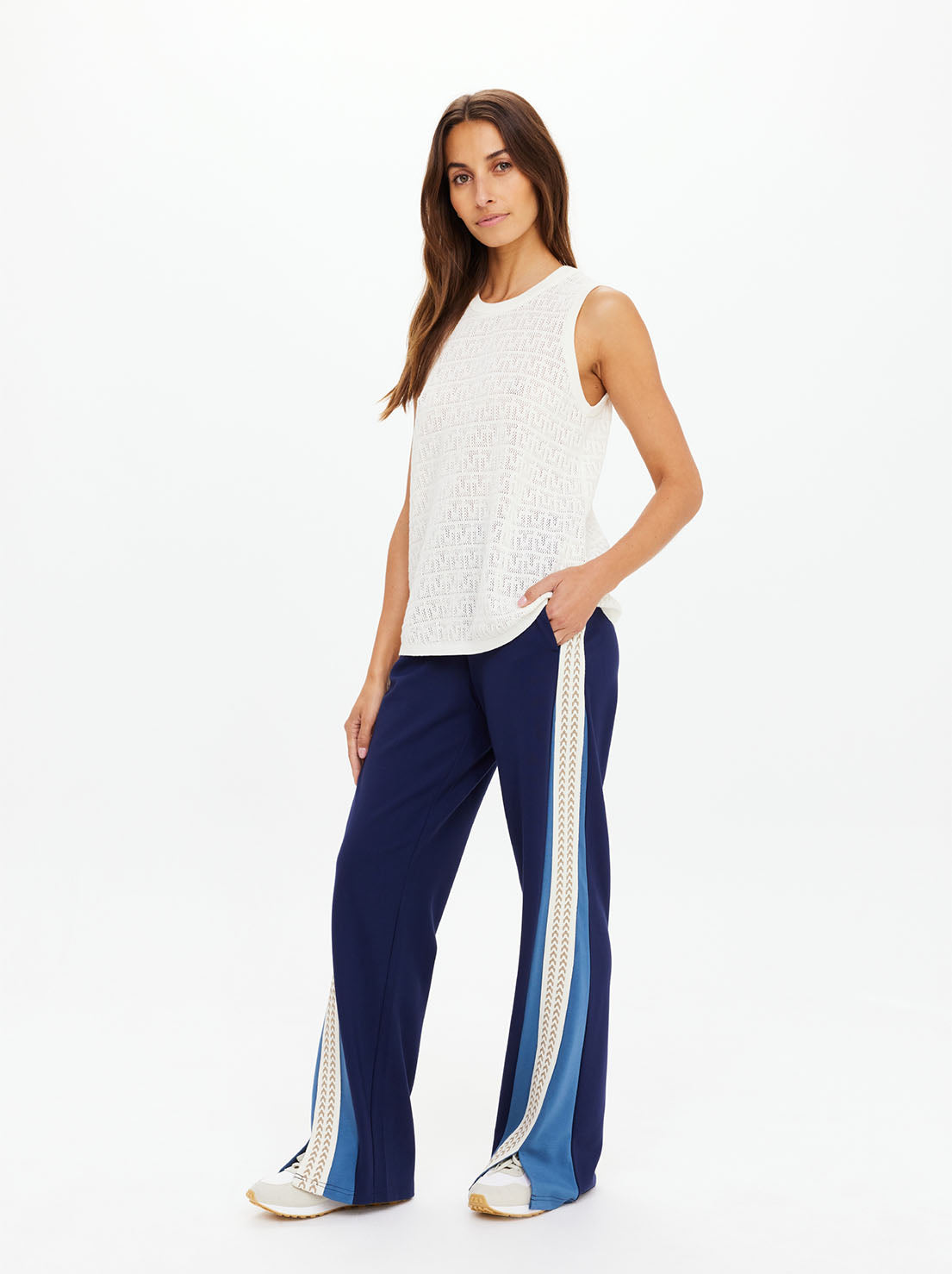 The Upside - Chennai Knitted Tara Tank - Cream