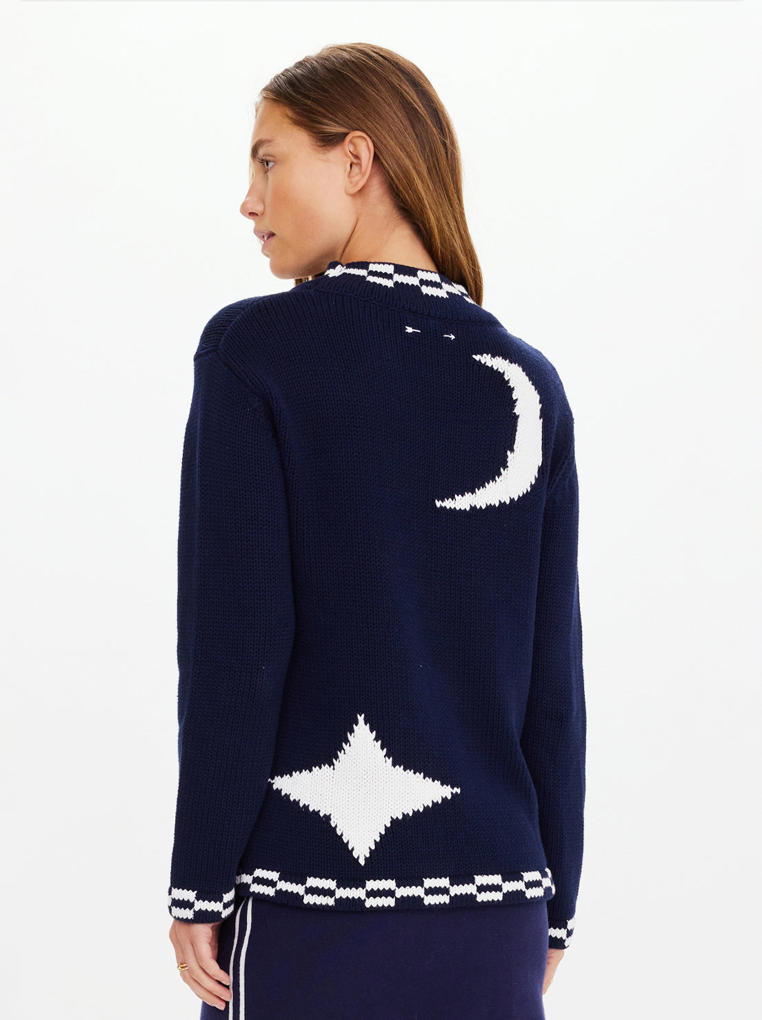 The Upside - Eternity Clyde Knit Crew - Navy