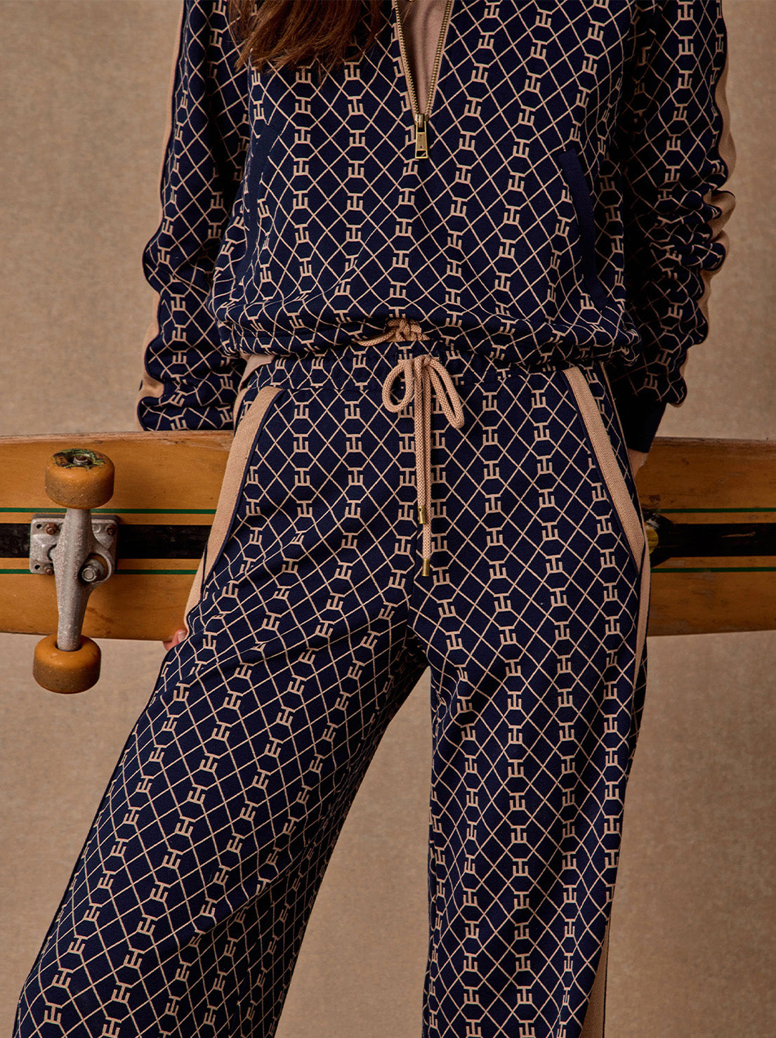 The Upside - Ezra Florence Flare Pant - Monogram