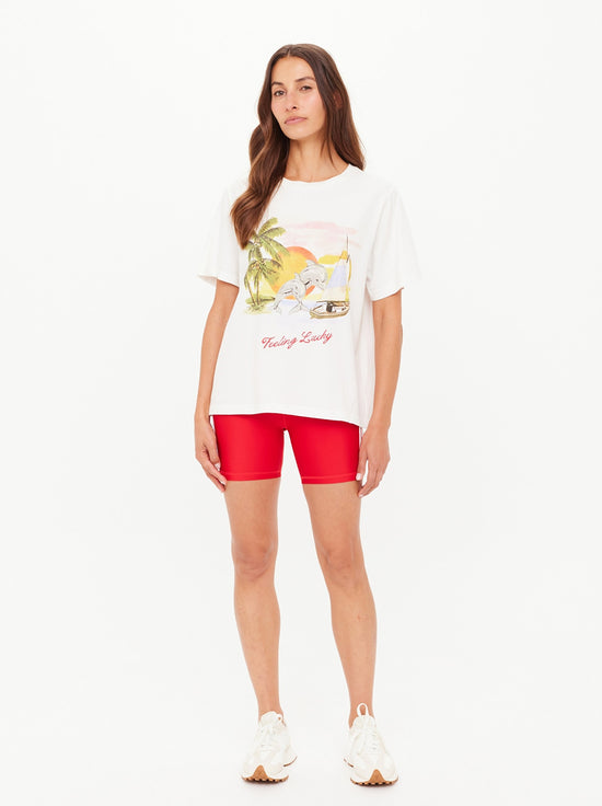 The Upside - Feeling Lucky Jodhi Tee - Creme