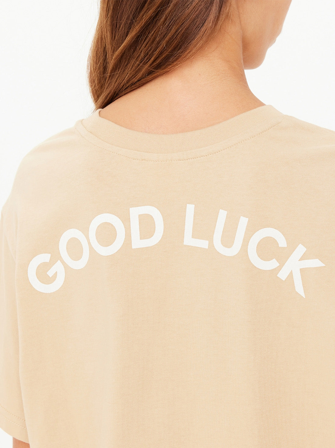 The Upside - Good Luck Sammi Tee - Latte