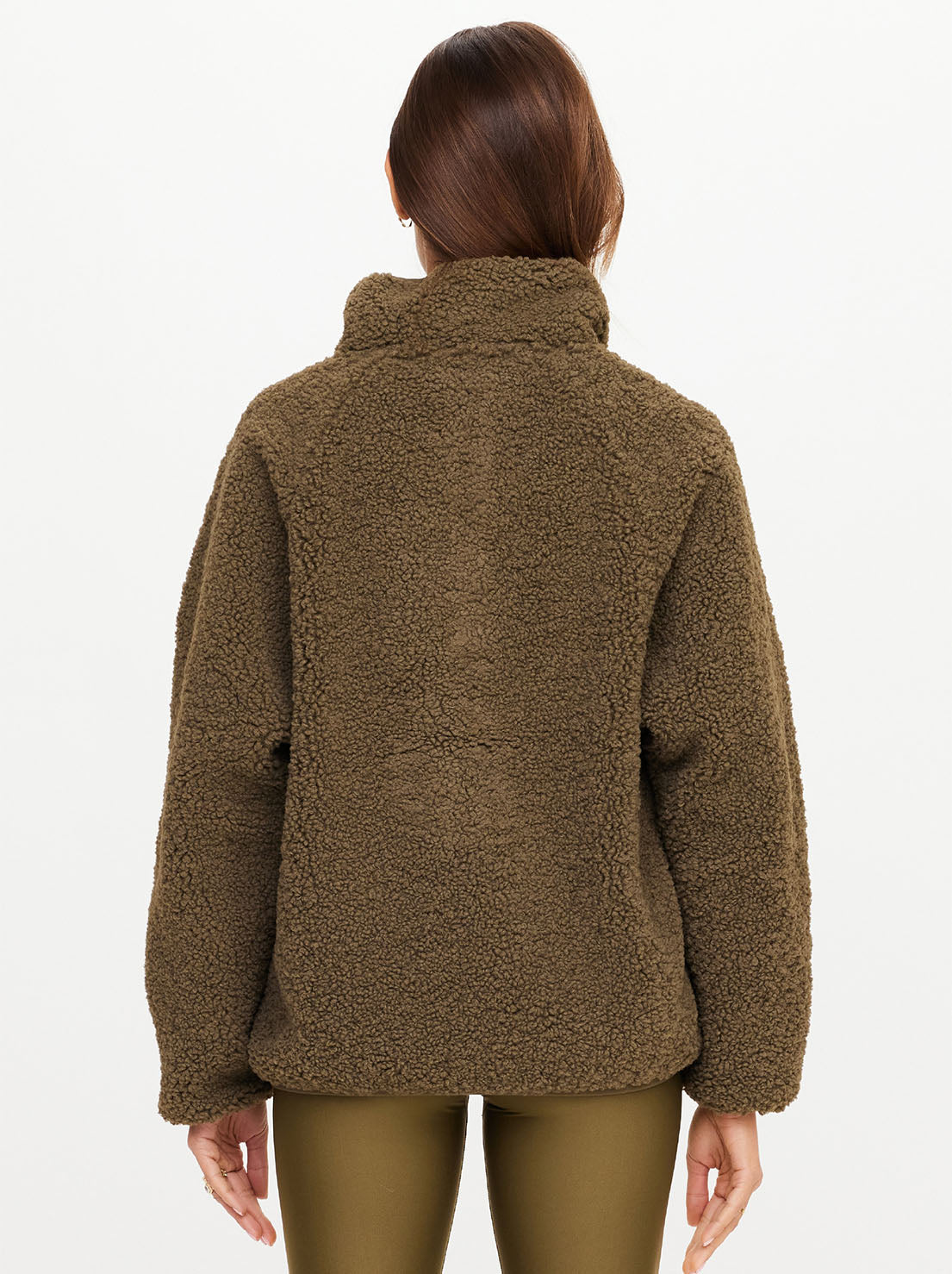 The Upside - Harlow Fleece Pullover - Olive