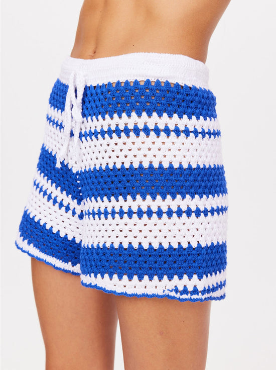 The Upside - Haven Malik Crochet Short - Stripe