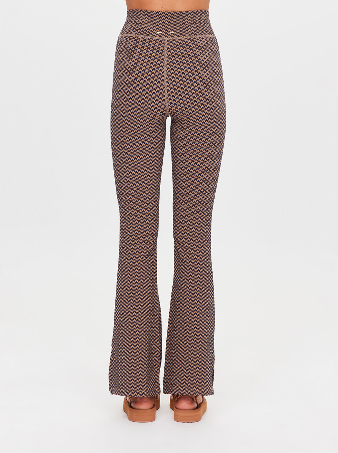The Upside - Houndstooth Florence Flare - Check