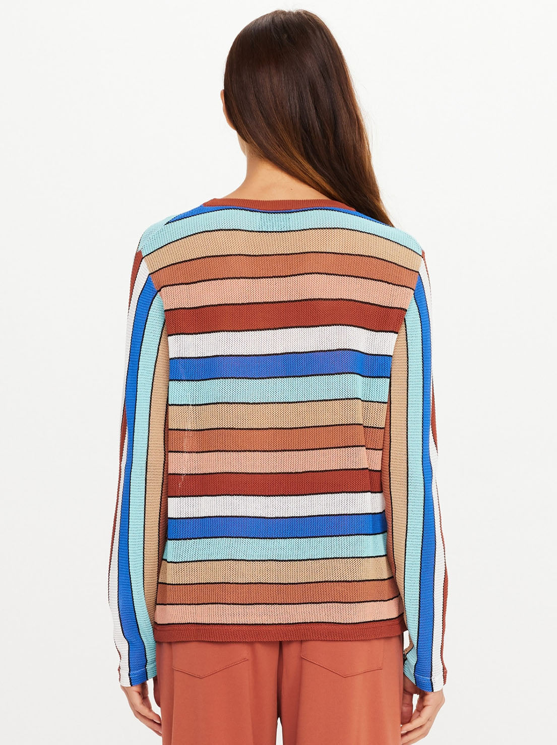 The Upside - Iza Milla Long Sleeve Knit - Stripe