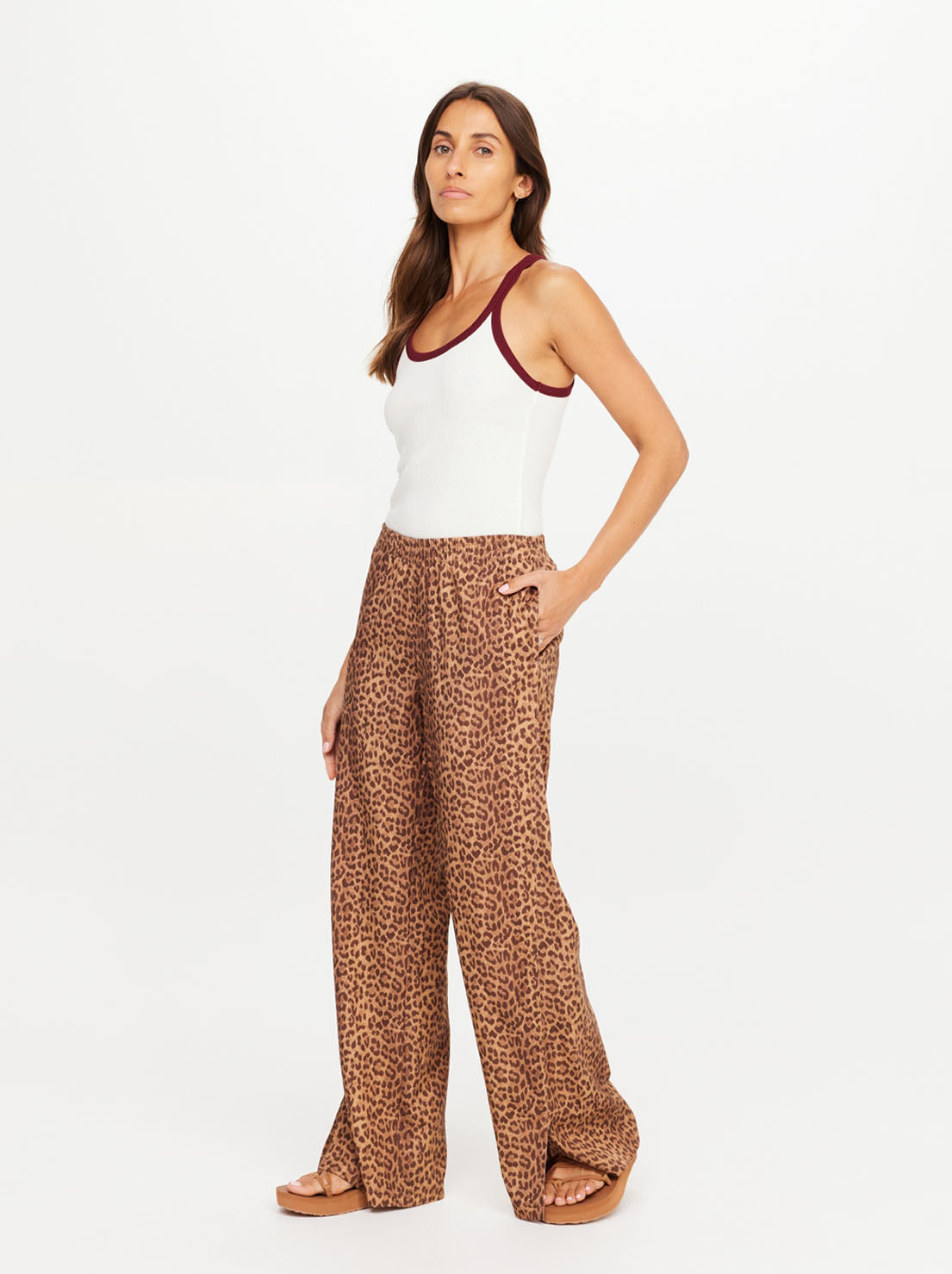 The Upside - Javan Juliet Pant - Leopard