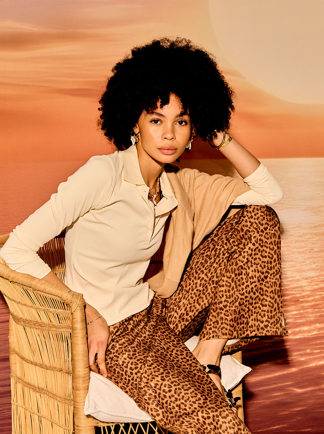 The Upside - Javan Juliet Pant - Leopard