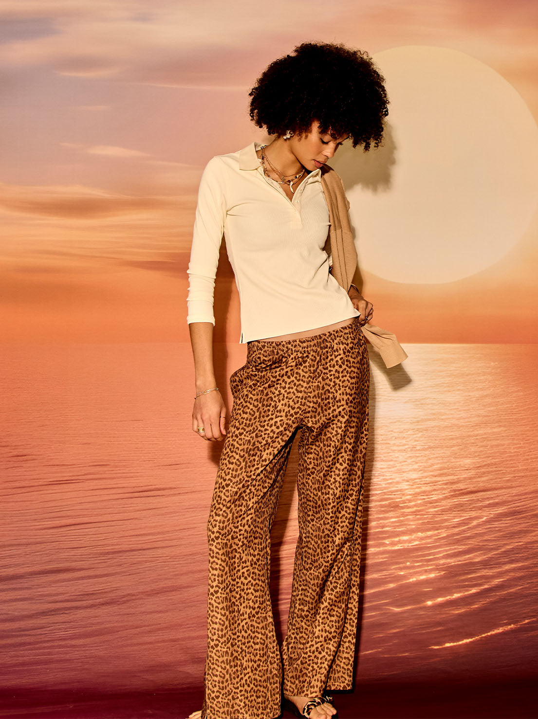The Upside - Javan Juliet Pant - Leopard