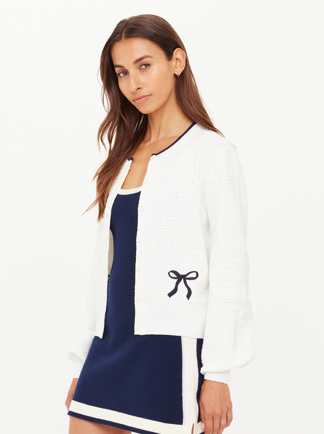 The Upside - Jolie Isabeli Knit Cardigan - Cream