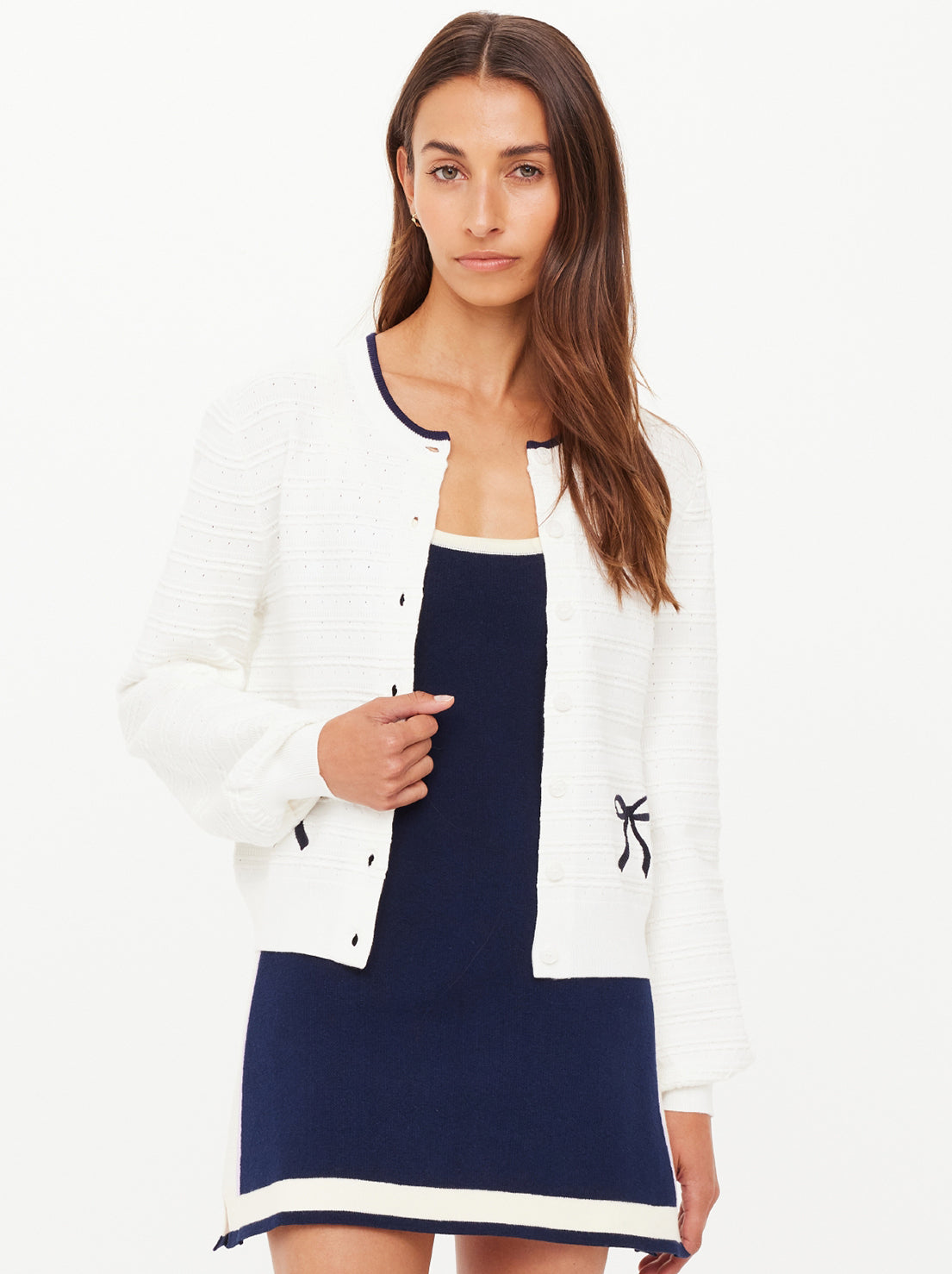 The Upside - Jolie Isabeli Knit Cardigan - Cream