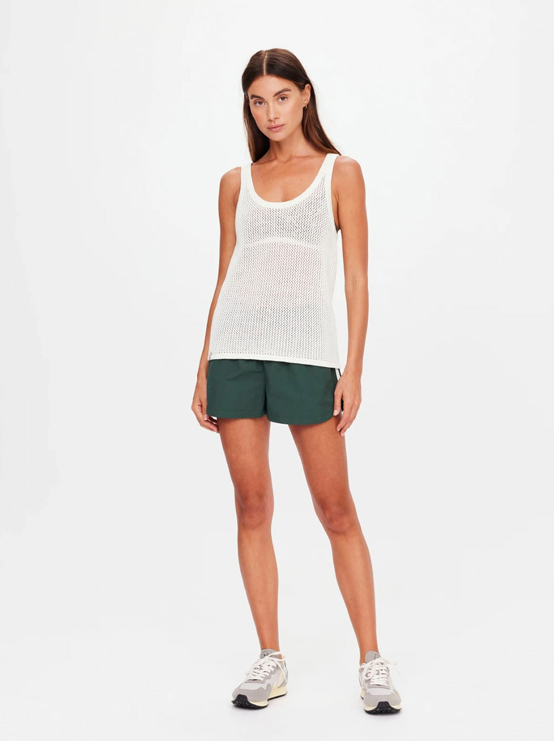 The Upside - La Paz Riva Knit Tank Top - Coconut