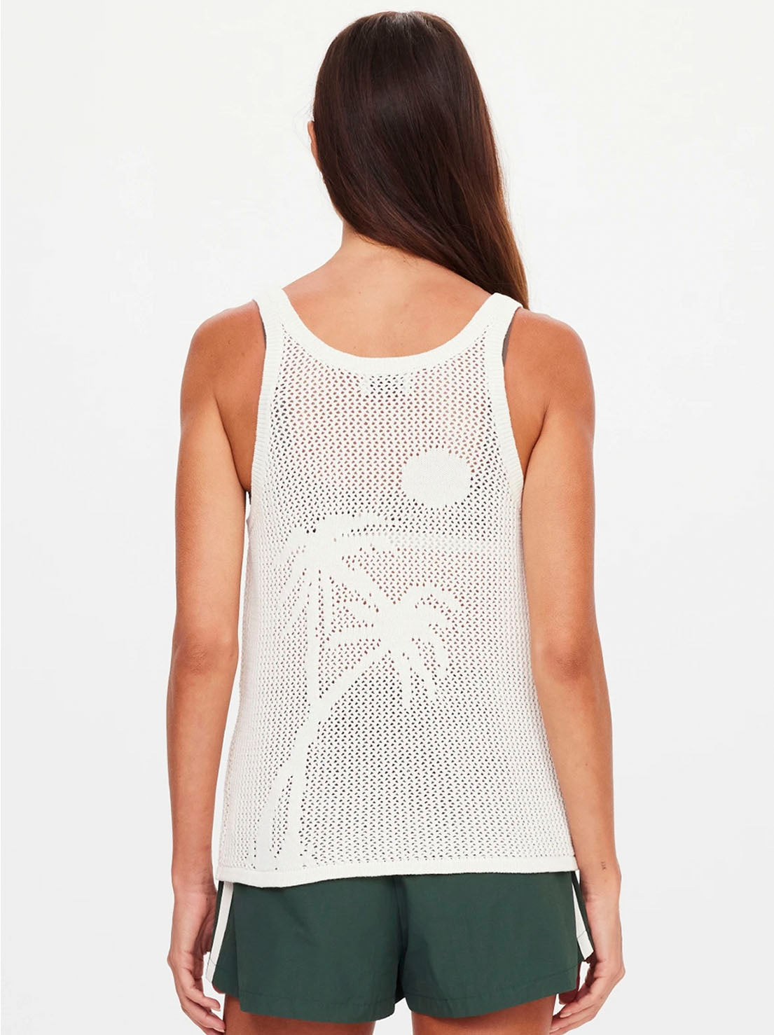 The Upside - La Paz Riva Knit Tank Top - Coconut