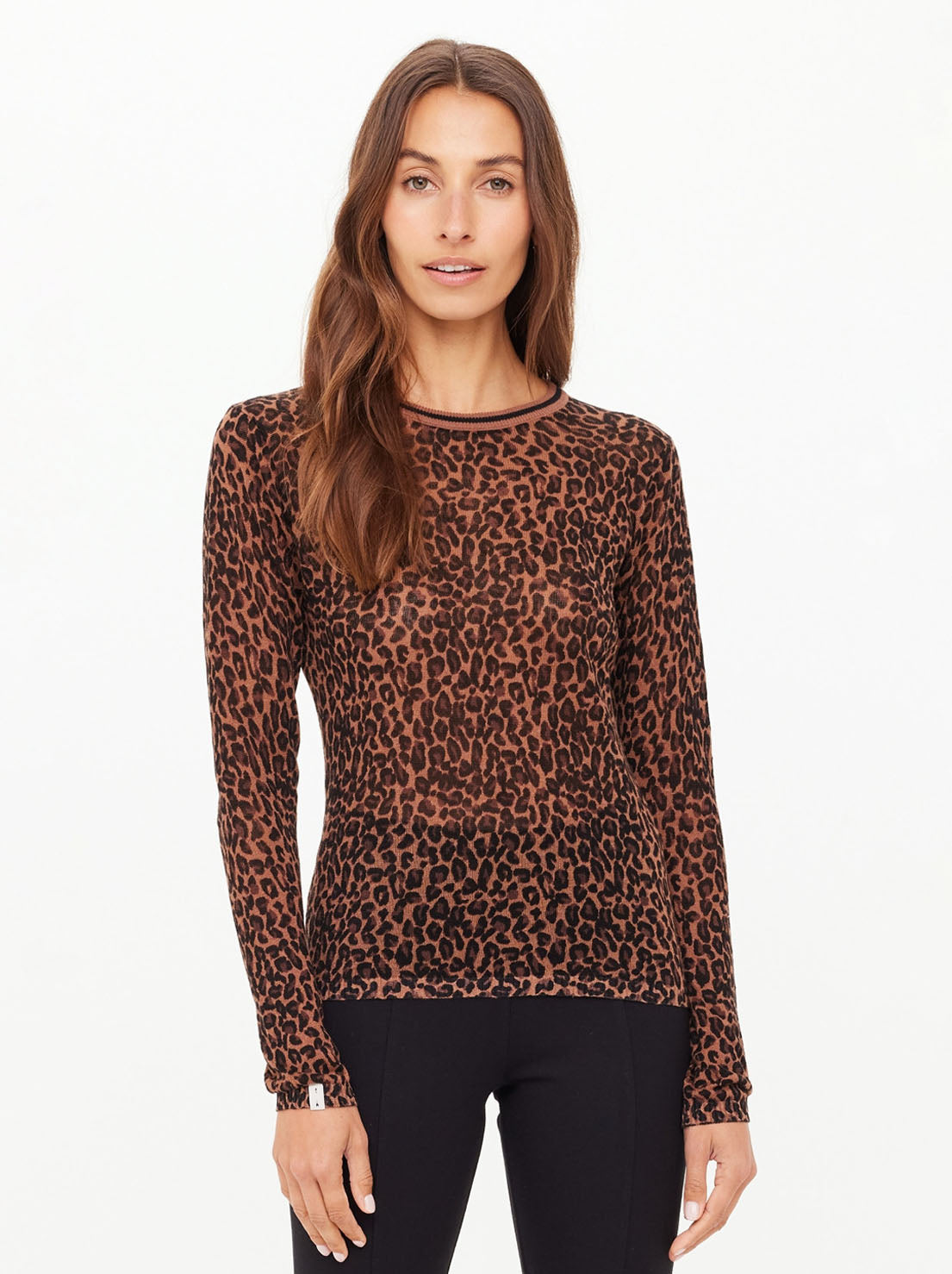 The Upside - Ludlow Ada Long Sleeve Knit - Leopard