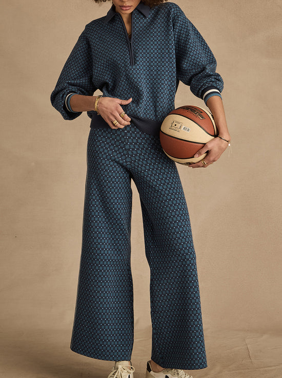 The Upside - Lumiere Dillon Knit Pant - Blue