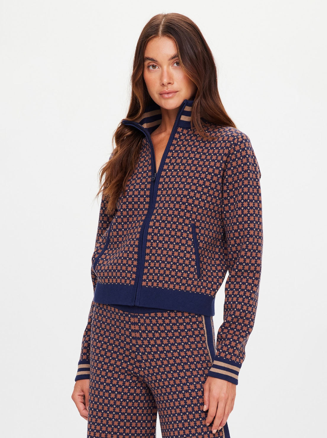The Upside - Lumiere Margot Knit Jacket - Geo