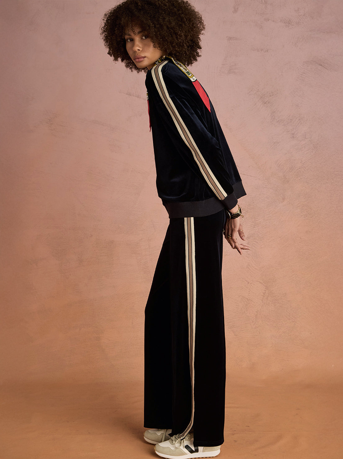 The Upside - Monaco Freya Wide Leg Pant - Navy