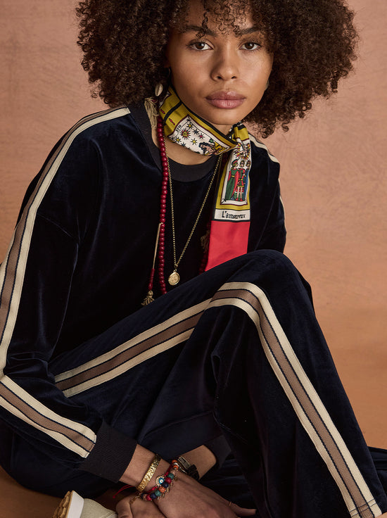 The Upside - Monaco Freya Wide Leg Pant - Navy