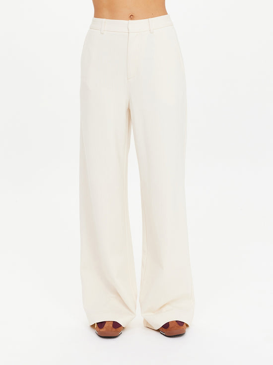 The Upside - Orion Mira Wide Leg Pant - Pinstripe