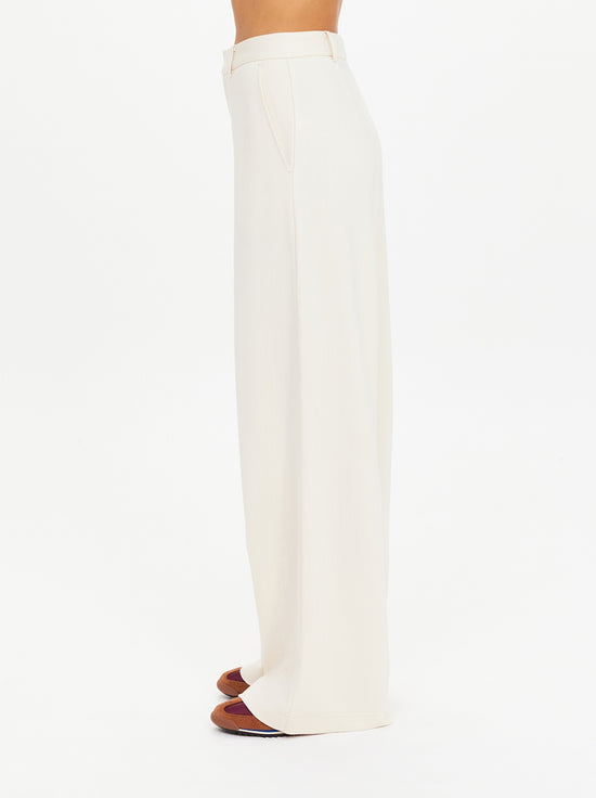 The Upside - Orion Mira Wide Leg Pant - Pinstripe