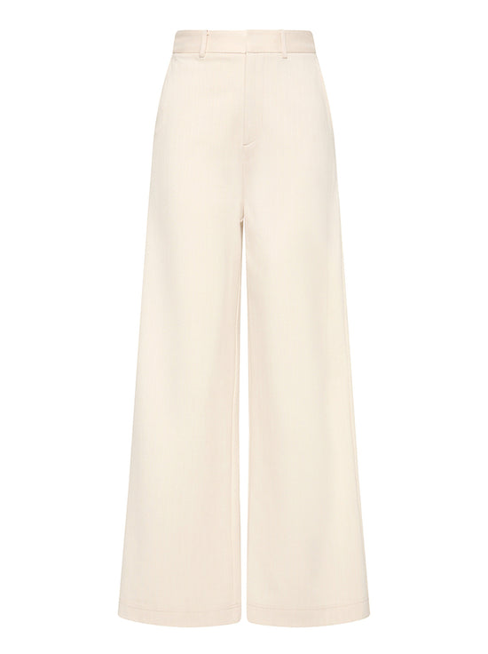 The Upside - Orion Mira Wide Leg Pant - Pinstripe
