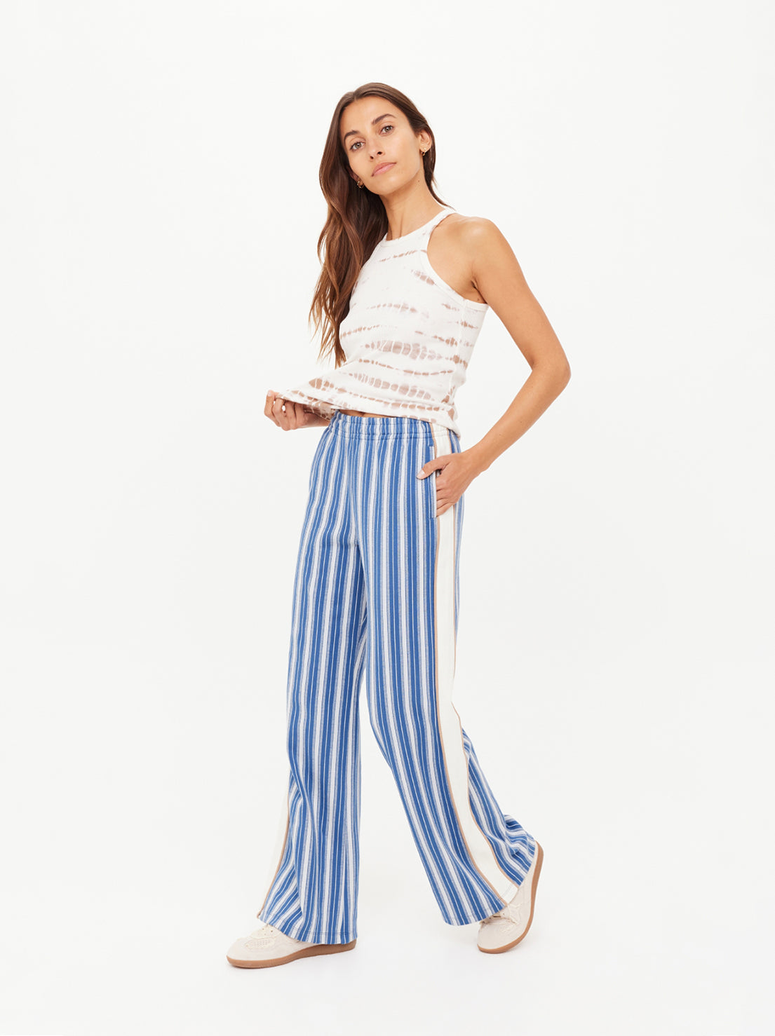The Upside - Palmas Marine Wide Leg Pant - Denim