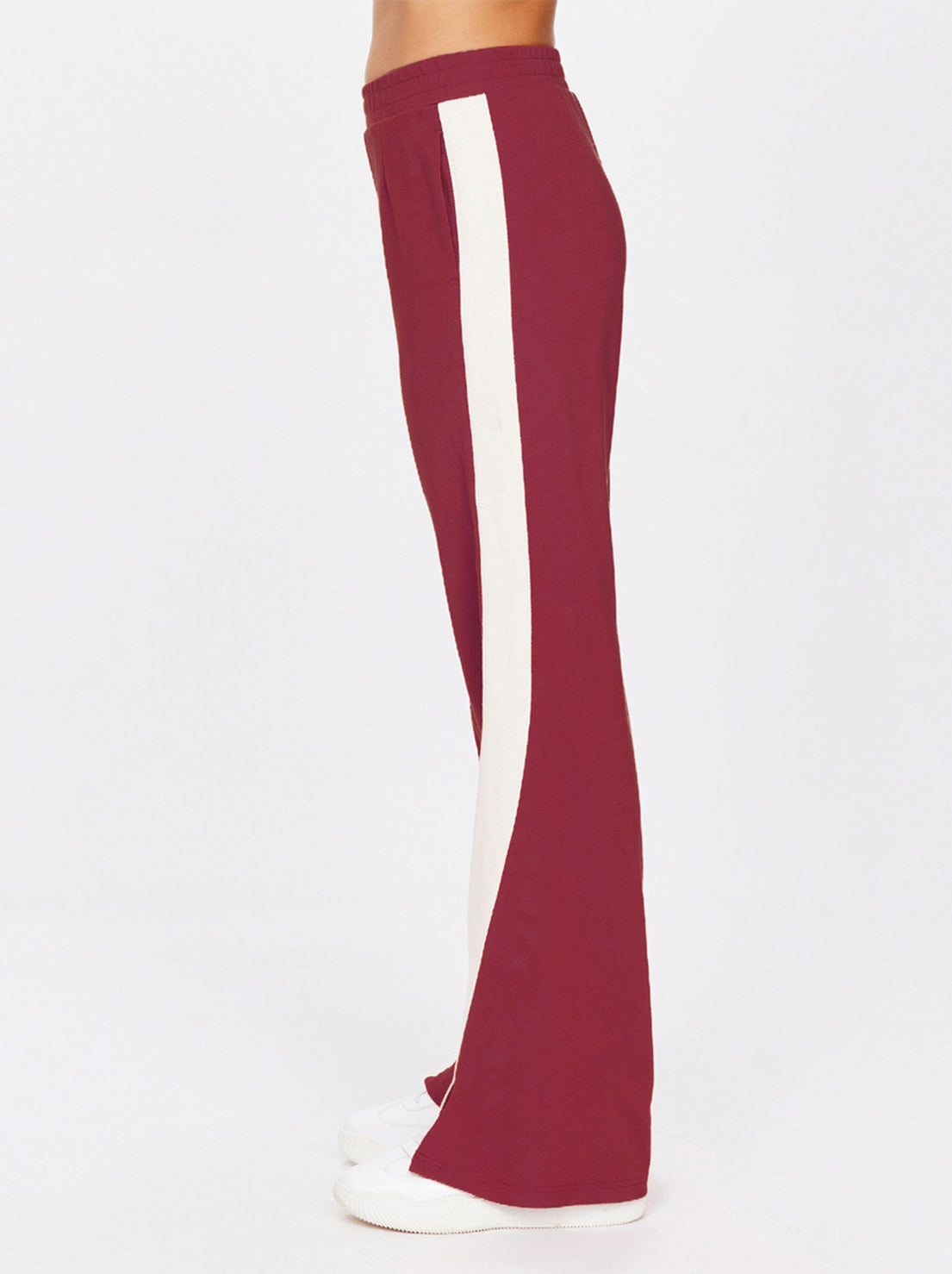 The Upside - Petra Flare Pants - Maroon