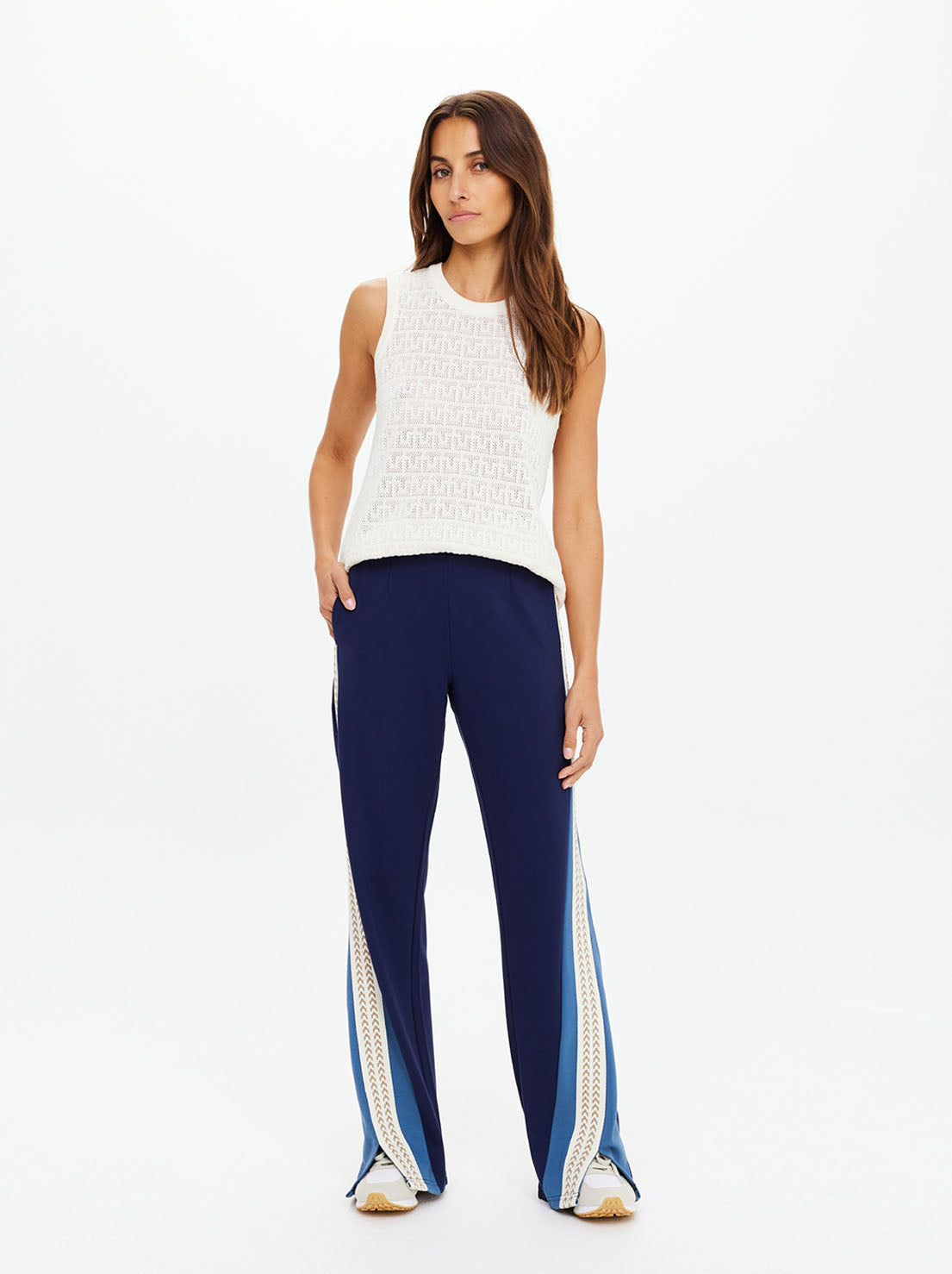 The Upside - Petra Flare Pants - Navy